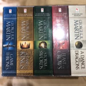 New game of thrones book set collection